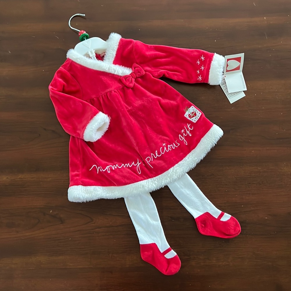 NWT Holiday Dress 6-9 Months
